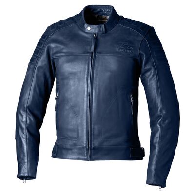 RST Isle Of Man TT Brandish 2 CE Leather Jacket - Petrol Blue | Free UK Delivery from Two Wheel Centre Mansfield Ltd
