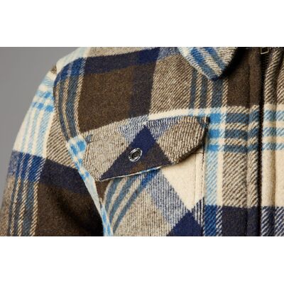 RST Brushed CE Shirt - Brown/Blue Check | Free UK Delivery from Two Wheel Centre Mansfield Ltd