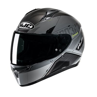 HJC C10 Inka - Yellow/Grey | HJC Motorcycle Helmets | Two Wheel Centre