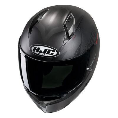 HJC C10 Inka - Black/Red | HJC Motorcycle Helmets | Two Wheel Centre
