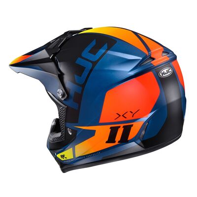 HJC CL-XY 2 Creed - Blue / Orange | HJC MX Off Road Kids Helmets