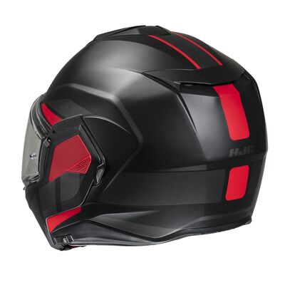 HJC i100 Beis - Black / Red | HJC Helmets at Two Wheel Centre | Free UK Delivery