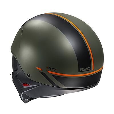 HJC i20 Batol - Matt Green / Black | HJC Open Face Helmets at Two Wheel Centre