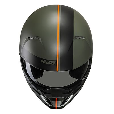 HJC i20 Batol - Matt Green / Black | HJC Open Face Helmets at Two Wheel Centre