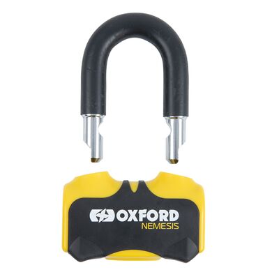 Oxford Nemesis 16mm Disc Lock - Yellow