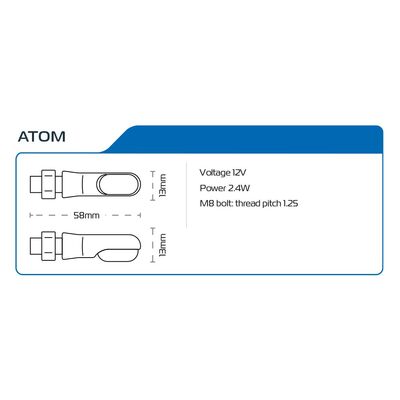Oxford Atom Mini LED Indicators