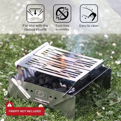 Oxford Stainless Steel Grill for Fire Pit