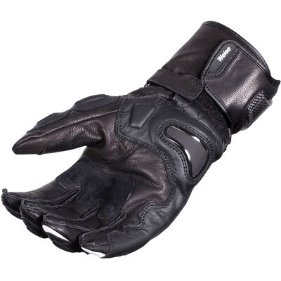Weise Rennen Leather Glove - Black / White | Weise Motorcycle Gloves | Two Wheel Centre Mansfield Ltd Weise Rennen Leather Glove - Black / White | Weise Motorcycle Gloves | Two Wheel Centre Mansfield Ltd