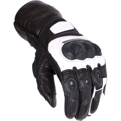 Weise Rennen Leather Glove - Black / White | Weise Motorcycle Gloves | Two Wheel Centre Mansfield Ltd Weise Rennen Leather Glove - Black / White | Weise Motorcycle Gloves | Two Wheel Centre Mansfield Ltd