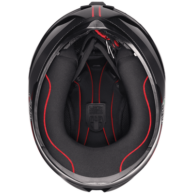 AGV K1-S Lap - Matt Black/Grey/Red | AGV Motorcycle Helmets | Free UK Delivery from Two Wheel Centre Mansfield Ltd
