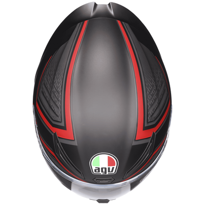 AGV K1 S マットブラック／レッド Amazon | AGV(エージーブイ) バイクヘルメット フルフェイス K1