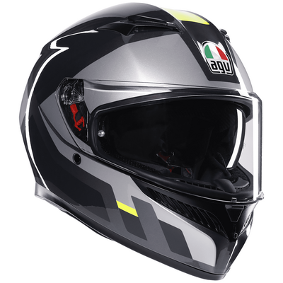 AGV K3 Shade - Grey/Flo Yellow | AGV Motorcycle Helmets | Free UK Delivery from Two Wheel Centre Mansfield Ltd AGV K3 Shade - Grey/Flo Yellow | AGV Motorcycle Helmets | Free UK Delivery from Two Wheel Centre Mansfield Ltd