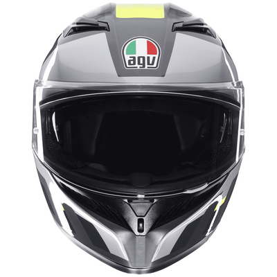 AGV K3 Shade - Grey/Flo Yellow | AGV Motorcycle Helmets | Free UK Delivery from Two Wheel Centre Mansfield Ltd AGV K3 Shade - Grey/Flo Yellow | AGV Motorcycle Helmets | Free UK Delivery from Two Wheel Centre Mansfield Ltd