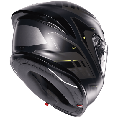 AGV K6-S Enhance - Matt Grey/Flo Yellow | AGV Motorcycle Helmets | Free UK Delivery from Two Wheel Centre Mansfield Ltd