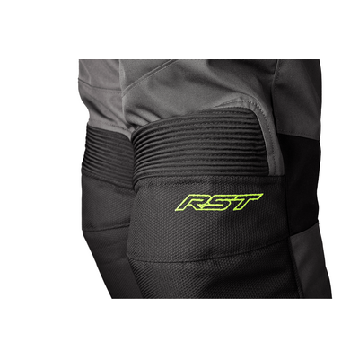 RST Endurance CE Textile Trousers - Graphite / Flo Yellow | Free UK Delivery from Two Wheel Centre Mansfield Ltd