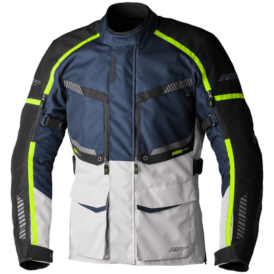 RST Maverick Evo CE Textile Jacket - Navy/Silver | Free UK Delivery from Two Wheel Centre Mansfield Ltd