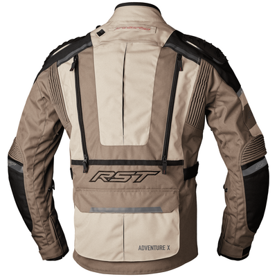 RST Pro Series Adventure-X CE Textile Jacket - Sand/Brown | Free UK Delivery from Two Wheel Centre Mansfield Ltd
