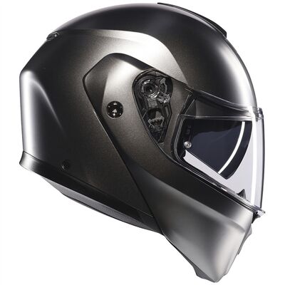 AGV Streetmodular - Matt Asfalto Grey | AGV Motorcycle Helmets | Free UK Delivery from Two Wheel Centre Mansfield Ltd