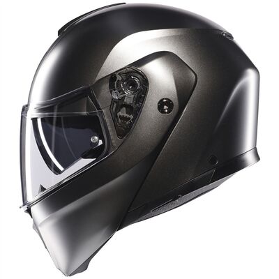 AGV Streetmodular - Matt Asfalto Grey | AGV Motorcycle Helmets | Free UK Delivery from Two Wheel Centre Mansfield Ltd