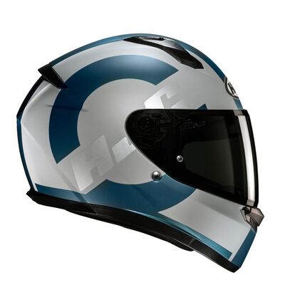 HJC C10 Tez - Blue | HJC Motorcycle Helmets | Two Wheel Centre Mansfield Ltd