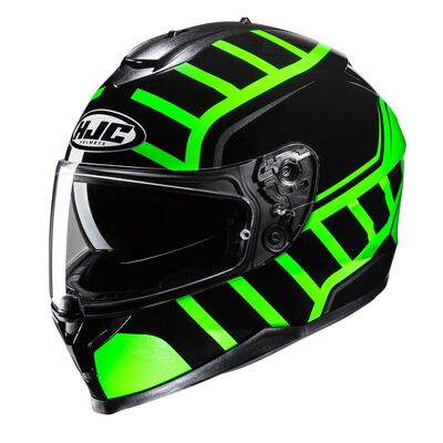 HJC C70N Holt - Green | HJC Motorcycle Helmets | Available from Two Wheel Centre Mansfield Ltd