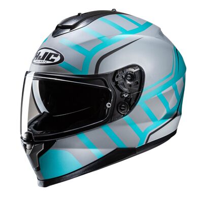 HJC C70N Holt - White/Blue | HJC Motorcycle Helmets | Available from Two Wheel Centre Mansfield Ltd