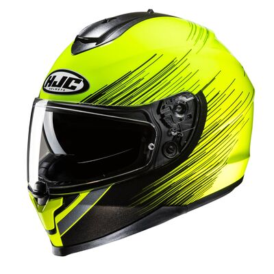HJC C70N Sway - Yellow | HJC Motorcycle Helmets | Available from Two Wheel Centre Mansfield Ltd