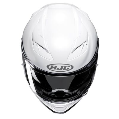 HJC F71 - Pearl White | HJC Helmets at Two Wheel Centre | Free UK Delivery