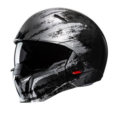 HJC i20 Furia - Matt Black / Grey | HJC Open Face Helmets at Two Wheel Centre