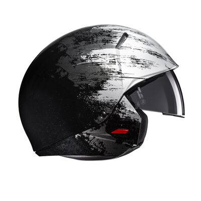 HJC i20 Furia - Matt Black / Grey | HJC Open Face Helmets at Two Wheel Centre