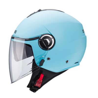 Caberg Riviera V4X - Matt Light Blue | Caberg Motorcycle Helmets | Two Wheel Centre Mansfield Ltd | FREE UK DELIVERY