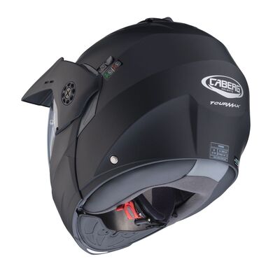 Caberg Tourmax X - Matt Black | Caberg Motorcycle Helmets | Two Wheel Centre Mansfield Ltd | FREE UK DELIVERY