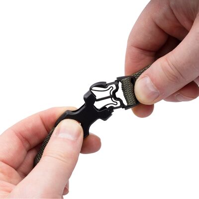 Oxford Atlas B-Clip 17mm x 1.2m - Lichen Green | Oxford Motorcycle Luggage