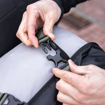 Oxford Atlas Straps B-Clip 26mm x 1.2m - Lichen Green | Oxford Motorcycle Luggage