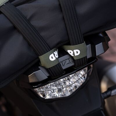 Oxford Atlas Straps B-Clip 26mm x 1.2m - Lichen Green | Oxford Motorcycle Luggage