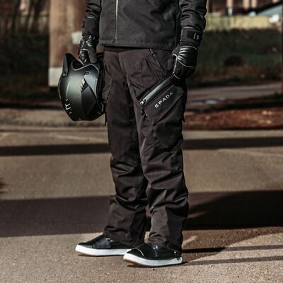 Spada Nodachi CE Waterproof Textile Motorcycle Trouser - Black | Free UK Delivery from Two Wheel Centre Mansfield Ltd