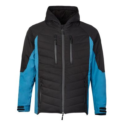 Spada Tino CE Quilted Softshell Motorcycle Jacket - Black/Coral | Free UK Delivery from Two Wheel Centre Mansfield Ltd