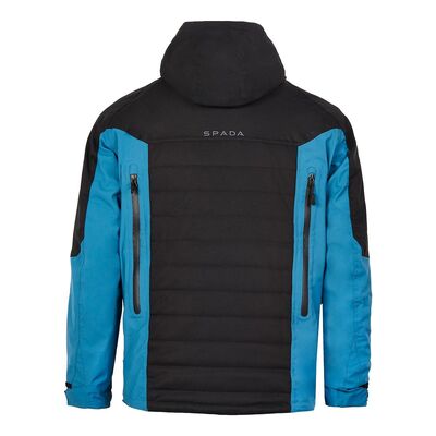 Spada Tino CE Quilted Softshell Motorcycle Jacket - Black/Coral | Free UK Delivery from Two Wheel Centre Mansfield Ltd