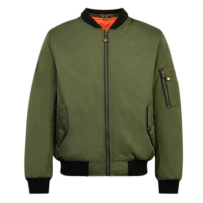 Spada Air Force One CE Textile Motorcycle Bomber Jacket - Olive Green | Free UK Delivery from Two Wheel Centre Mansfield Ltd