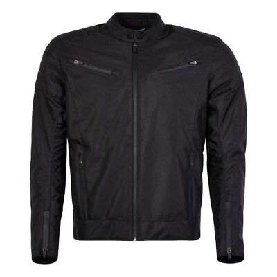 Spada Cafe Flux CE Waterproof Textile Jacket - Black | Free UK Delivery from Two Wheel Centre Mansfield Ltd