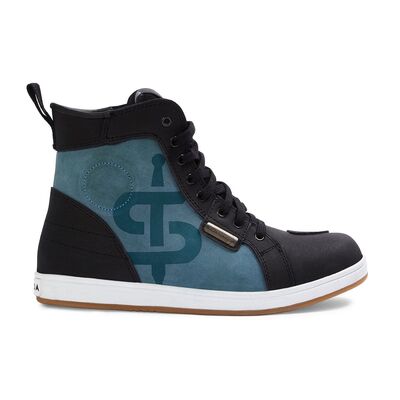 Spada Strider Pro CE Waterproof Motorcycle Trainers - Coral Blue | Free UK Delivery from Two Wheel Centre Mansfield Ltd