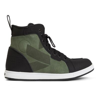 Spada Strider Pro CE Waterproof Motorcycle Trainers - Olive | Free UK Delivery from Two Wheel Centre Mansfield Ltd