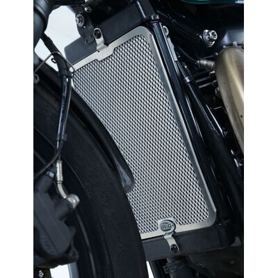 R&G Radiator Guard - Triumph Bonneville Bobber (2017-2020) | R&G Radiator Guards from Two Wheel Centre Mansfield Ltd
