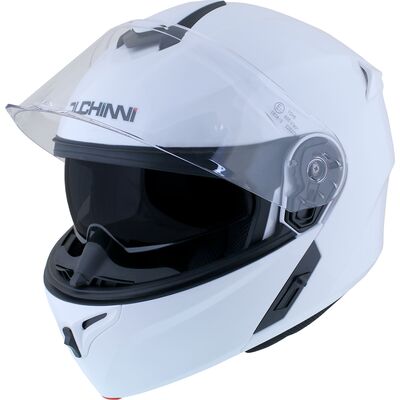 Duchinni D938 Flip Front Helmet - Gloss White | Duchinni Motorcycle Helmets | Two Wheel Centre Mansfield Ltd