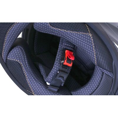 Duchinni D985 - Black/White | Duchinni Motorcycle Helmets | Two Wheel Centre Mansfield Ltd