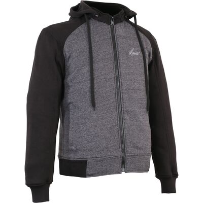 Weise Stealth Motorcycle Hoodie - Black/Grey