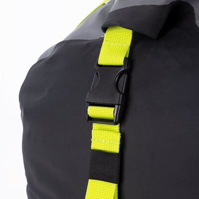 Oxford Aqua D-50 All-Weather Duffle Bag - Black/Grey/Fluo | Oxford Motorcycle Luggage | Two Wheel Centre Mansfield Ltd