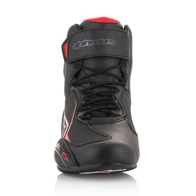 Alpinestars Faster 3 Riding Shoes - Black / Grey / Red | Alpinestars Motorcycle Boots | Two Wheel Centre Mansfield Ltd