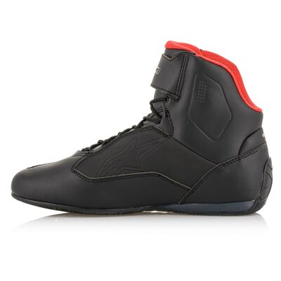 Alpinestars Faster 3 Riding Shoes - Black / Grey / Red | Alpinestars Motorcycle Boots | Two Wheel Centre Mansfield Ltd