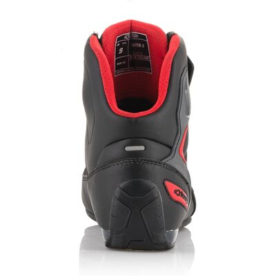 Alpinestars Faster 3 Riding Shoes - Black / Grey / Red | Alpinestars Motorcycle Boots | Two Wheel Centre Mansfield Ltd